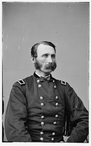 Portrait of brevetted Brigadier General Napoleon Bonaparte McLauglen (1823-1887)