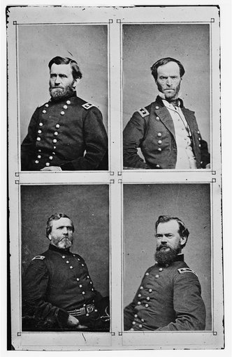 Grant, Sherman, Thomas and McPherson