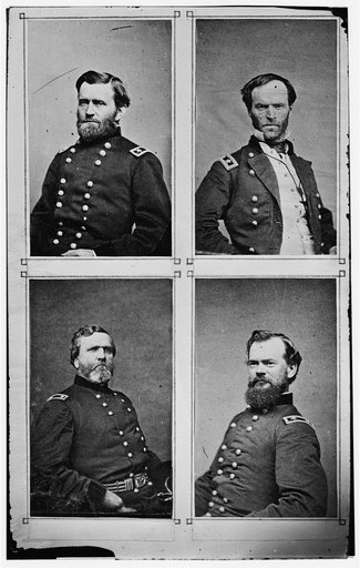 Grant, Sherman, Thomas and McPherson