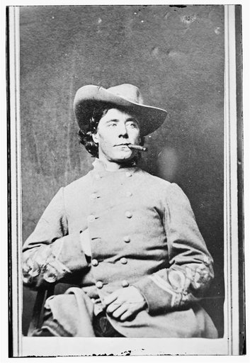 Captain William J. Lawton, U.S.A., dressed as a Confederate officer