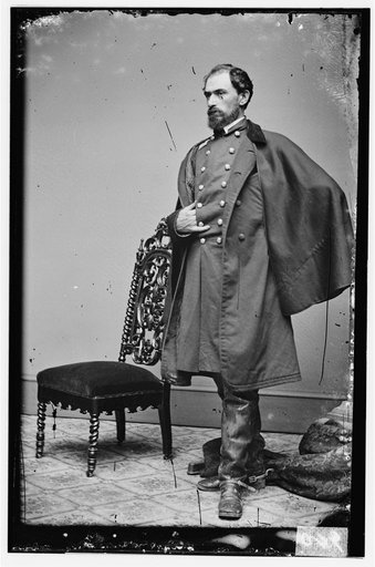 Lieutenant Colonel George Dare of 34th Pennsylvania Infantry Regiment, Fifth Reserve, in uniform