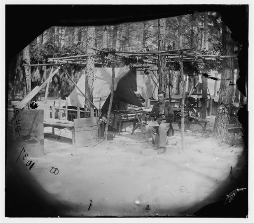 Petersburg, Virginia. Soldier's quarters