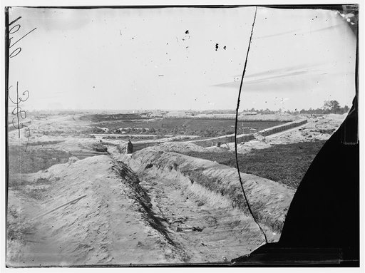Fort Morton, Petersburg, Virginia, from the southeast