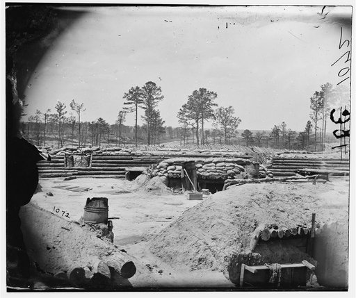 Petersburg, Virginia. Fort Haskell