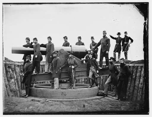 Washington, District of Columbia. Officers of 3d Regiment Massachusetts Heavy Artillery