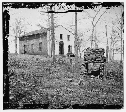 Bull Run, Virginia. Sudley church