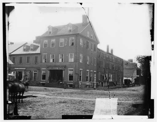 Alexandria, Virginia. The Marshall house