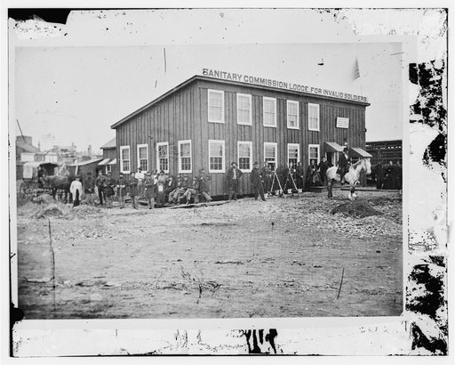 Alexandria, Virginia. Sanitary Commission lodge
