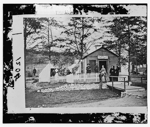 Alexandria, Virginia. Sanitary Commission lodge. Convalescent