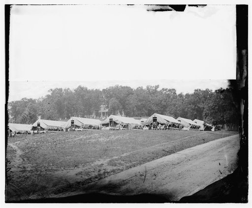 Washington, District of Columbia (vicinity). Hospital camp. Kendall Green