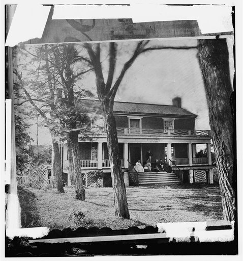 Appomattox Court House, Virginia. McLean house