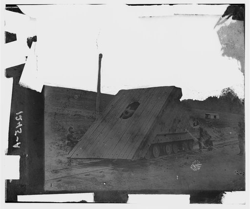 Petersburg, Virginia. Railroad battery