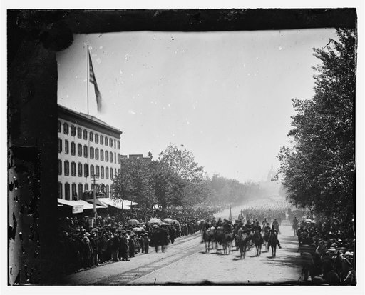 Washington, District of Columbia. Grand review of the army