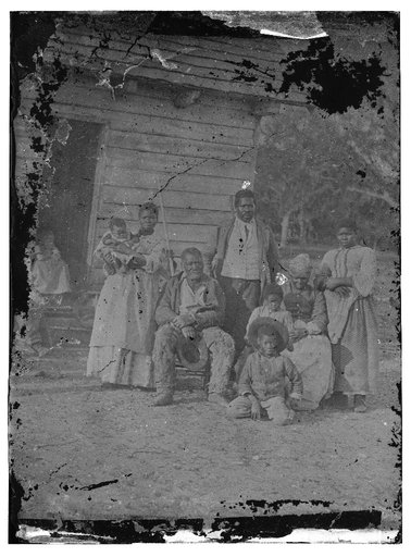 Beaufort, South Carolina. Negro family representing several generations. All born on the plantation of J.J. Smith