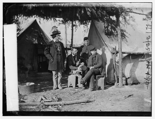 Falmouth, Virginia. Group at A. A. G. office