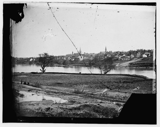View of lower end of Fredericksburg, [...