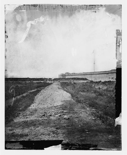 Fort Pulaski, Georgia. Rear view
