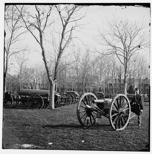 Washington, District of Columbia. Wiard gun at U.S. Arsenal