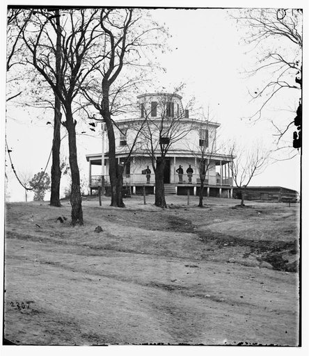 Arlington, Virginia. Headquarter's of Gen. Irwin McDowell near Lee mansion?