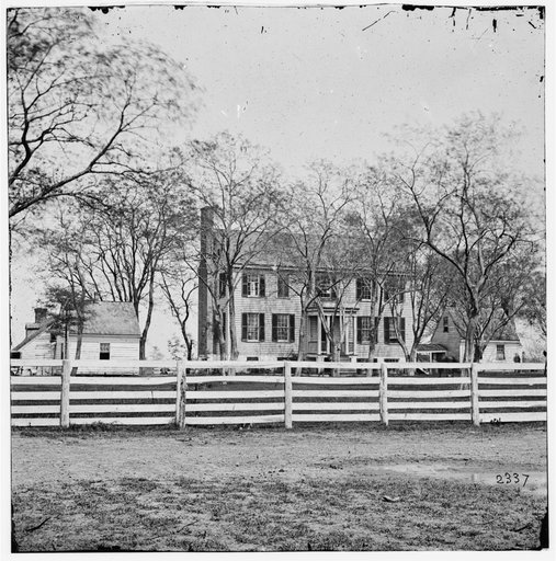 Yorktown, Virginia (vicinity). Howe house, formerly, Lafayette's headquarters
