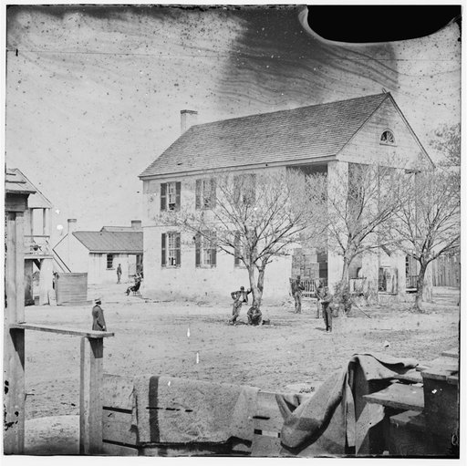 Yorktown, Virginia. View of Court House