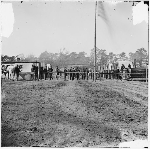 Bermuda Hundred, Virginia. Gen. Butler's staff officers quarters