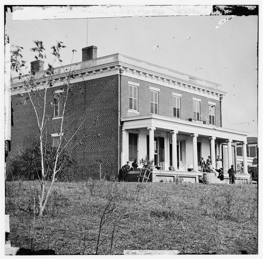 Varina landing, Virginia (vicinity). Aiken house on James River