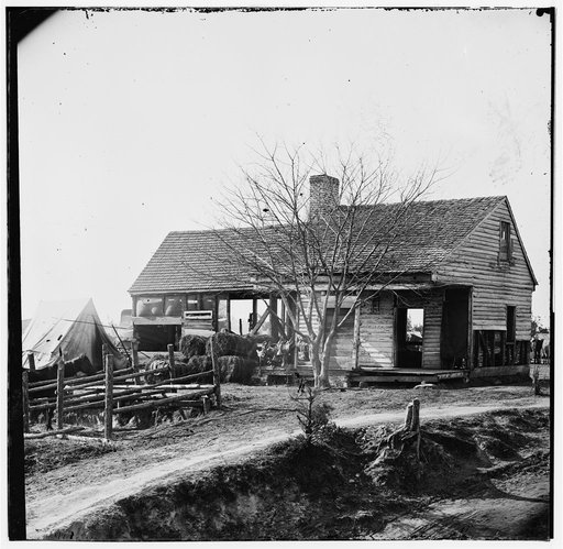 City Point, Virginia (vicinity). Building used as a stable