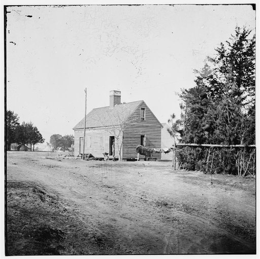 City Point, Virginia (vicinity). Headquarters of Secret Service