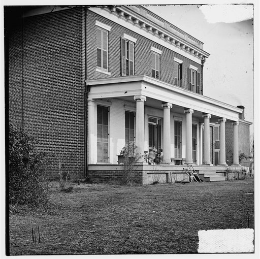 Aiken's Landing, Virginia (vicinity). Aiken house on James River
