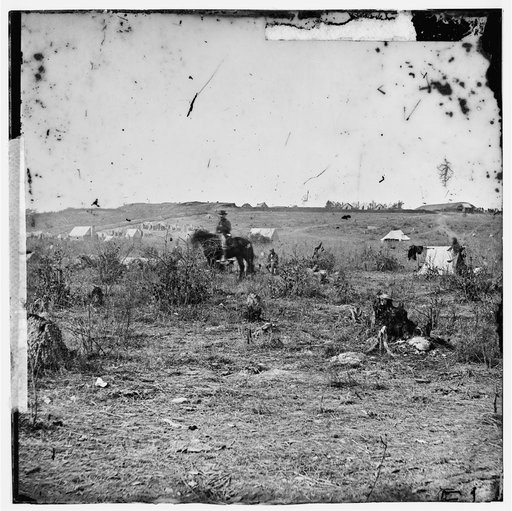 Chapin's Bluff, Virginia (vicinity). Fort Burnham, formerly Confederate Fort Harrison, near James River