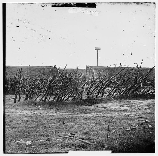 Point of Rocks, Virginia (vicinity). Redoubt "Zabriskie"