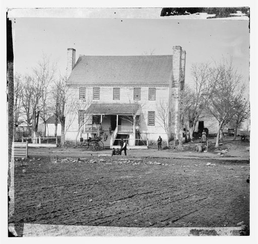 Centreville, Virginia. Grigsby house, headquarters of General Joseph E. Johnston