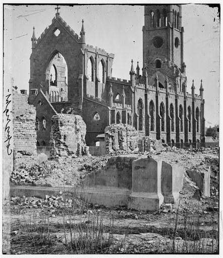 Charleston, South Carolina. Cathedral of St. John and St. Finbar; another view