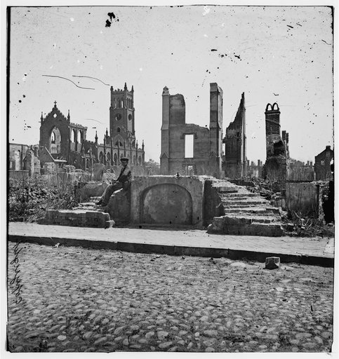Charleston, South Carolina. Ruins