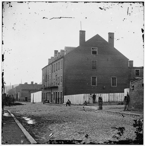 Richmond, Virginia. Castle Thunder. (Converted tobacco warehouse for political prisoners)