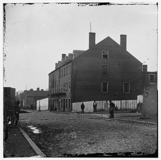 Richmond, Virginia. Castle Thunder. (Cary Street) (Converted tobacco warehouse for political prisoners)