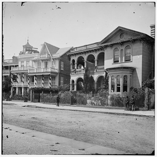 Charleston, South Carolina. Headquarters of Gen. John P. Hatch, South Battery