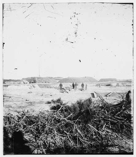 Savannah, Georgia (vicinity). View of Fort McAllister