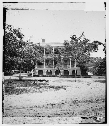 Beaufort, South Carolina. Robert Barnwell Rhett's residence