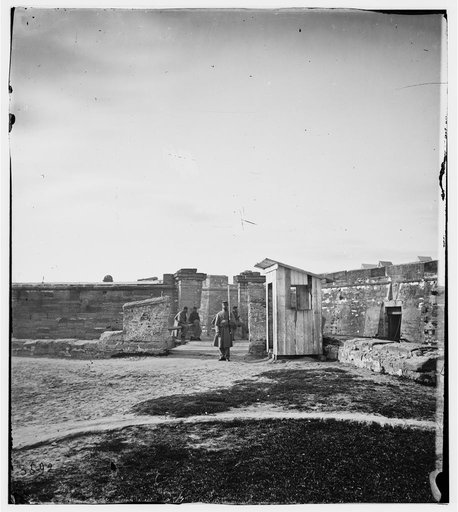 St. Augustine, Florida. Gate. Fort Marion