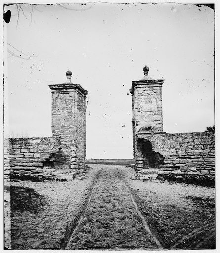 St. Augustine, Florida. Entrance gate