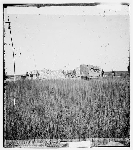 Charleston, South Carolina (vicinity). [The Swamp Angel?