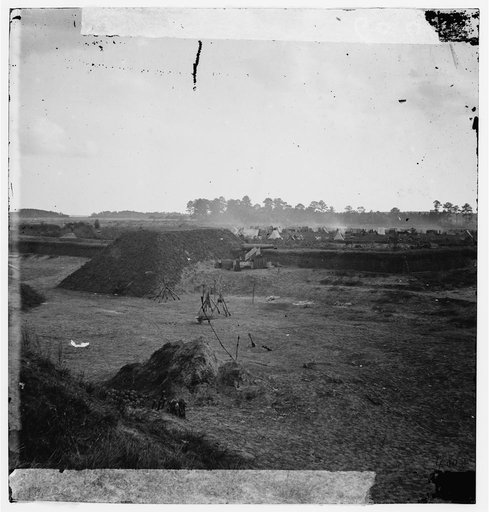 Savannah, Georgia (vicinity). View of Fort on the Ogeechee River