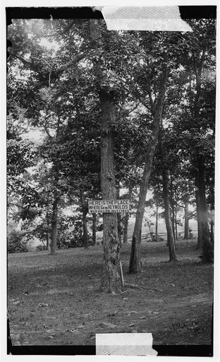 Place where Gen. Reynolds was killed