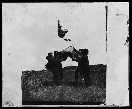 The darkey in the air