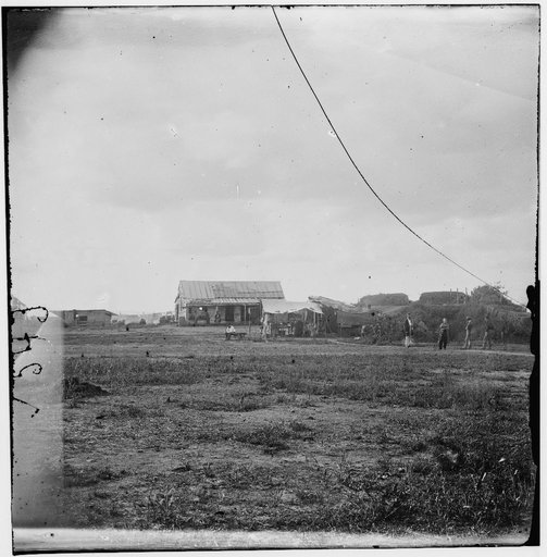Manassas, Virginia. Eastern range of Confederate defenses