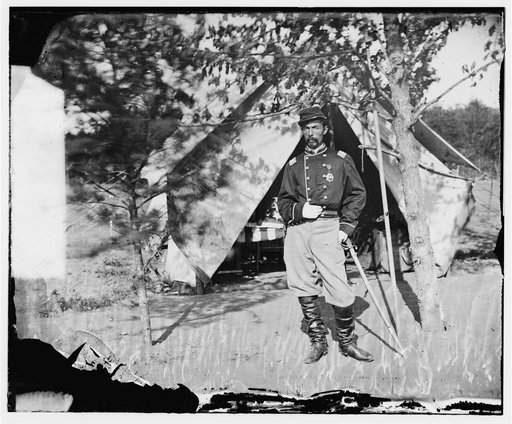 Bull Run, Virginia (vicinity). Col. Alfred Duffie, 1st Rhode Island Cavalry