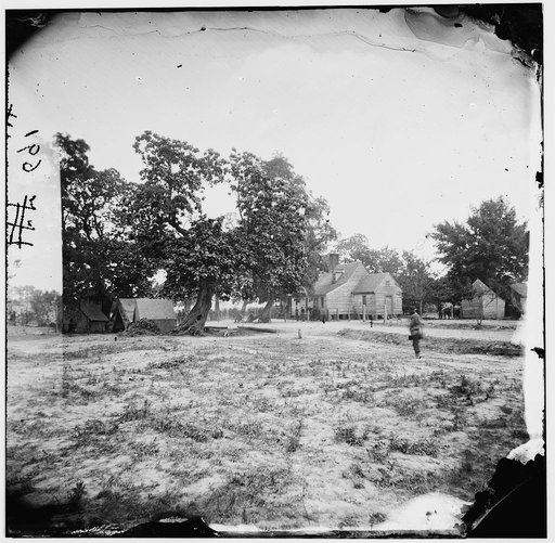 Cold Harbor, Virginia (vicinity). W.P. Burnet's house