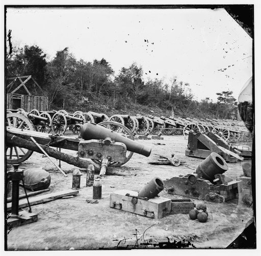 Broadway Landing, Appomattox River, Virginia. Ordnance (?)